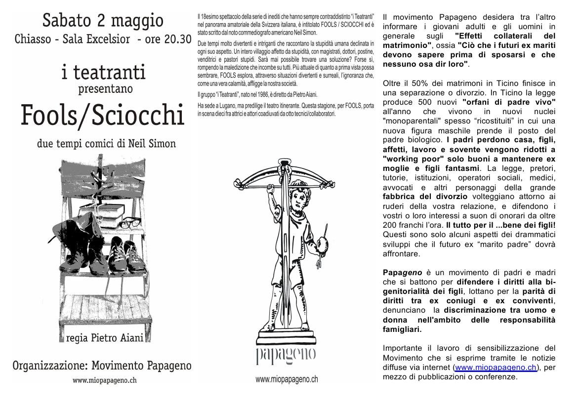 Volantino spettatori